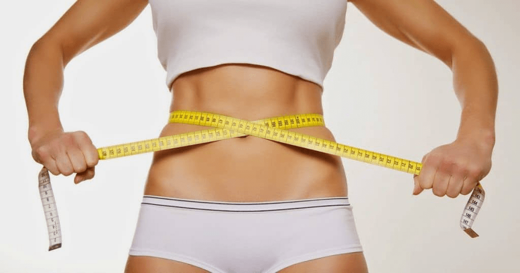 medindo a cintura cun centímetro despois de perder peso